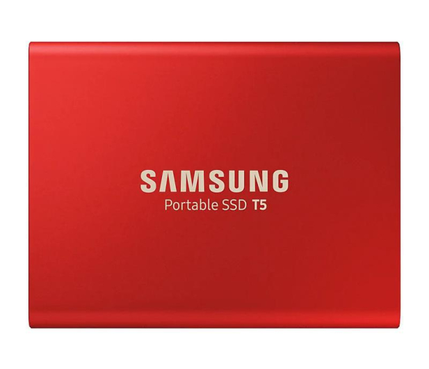 Samsung Portable SSD T5 500GB  USB 3.1 Czerwony - 490284 - zdjęcie 3
